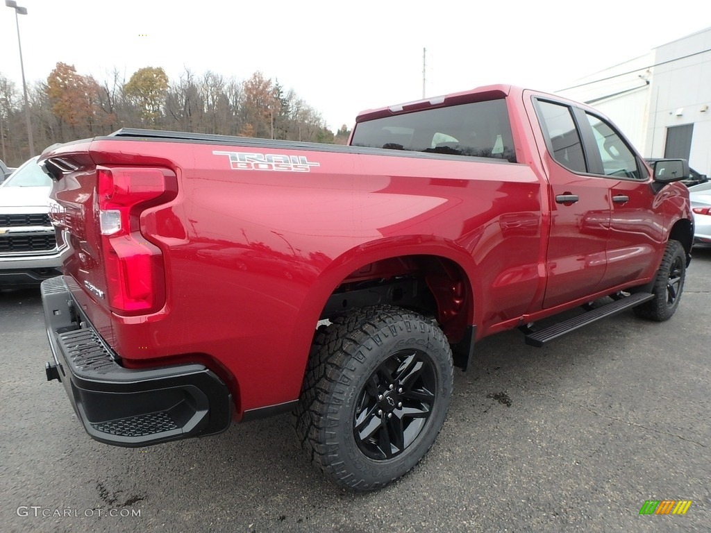 2019 Silverado 1500 Custom Z71 Trail Boss Double Cab 4WD - Cajun Red Tintcoat / Jet Black photo #5