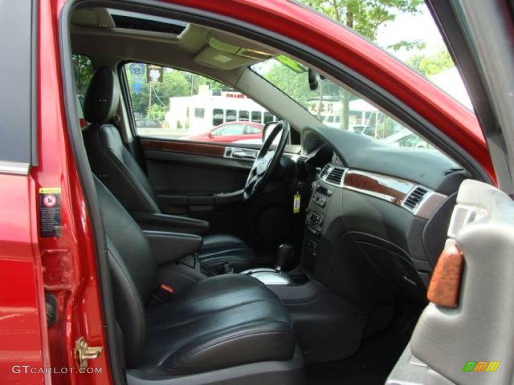2004 Pacifica AWD - Inferno Red Pearl / Dark Slate Gray photo #8