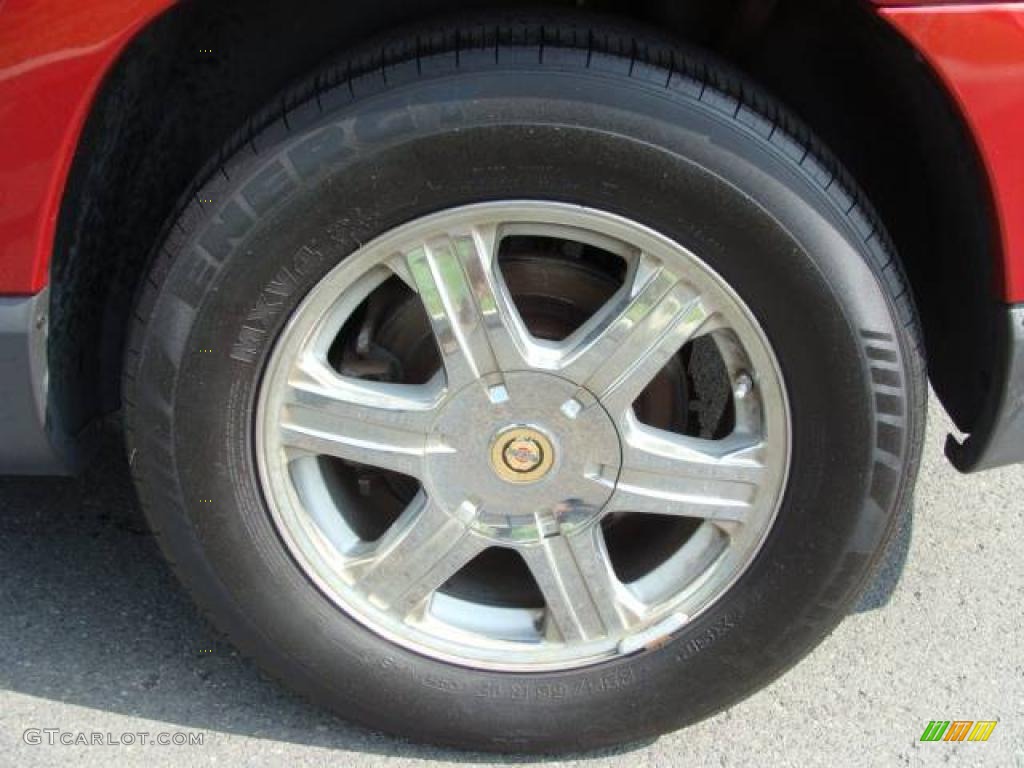 2004 Pacifica AWD - Inferno Red Pearl / Dark Slate Gray photo #14