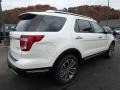 2019 White Platinum Ford Explorer Platinum 4WD  photo #5