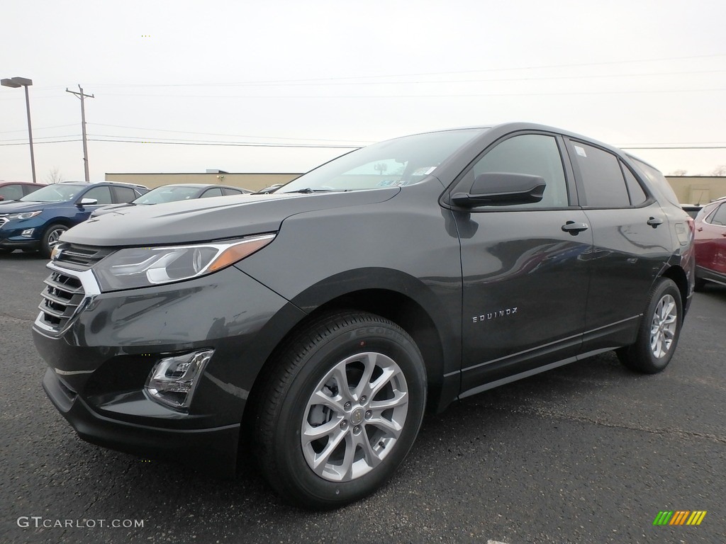 2019 Equinox LS AWD - Nightfall Gray Metallic / Medium Ash Gray photo #1