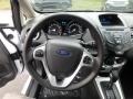 Charcoal Black Steering Wheel Photo for 2019 Ford Fiesta #130440104
