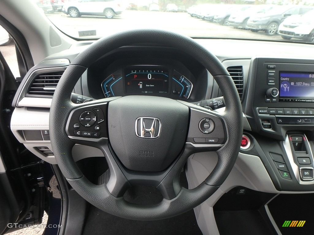 2019 Odyssey LX - Obsidian Blue Pearl / Gray photo #13