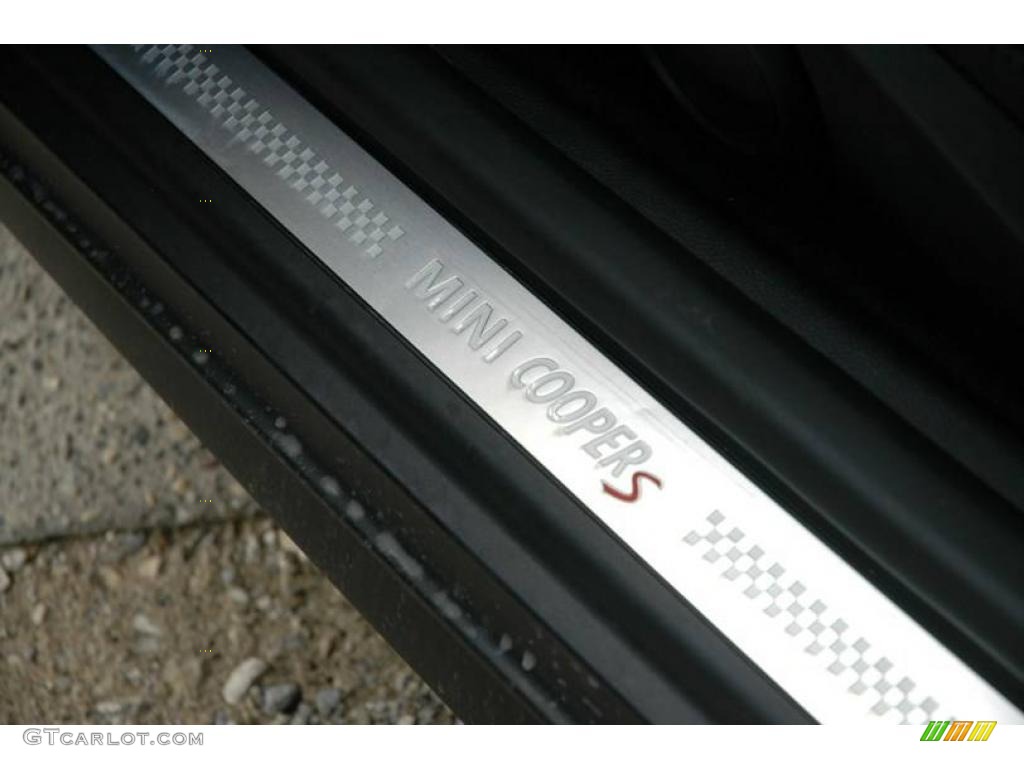2008 Cooper S Hardtop - Pure Silver Metallic / Punch Carbon Black photo #18