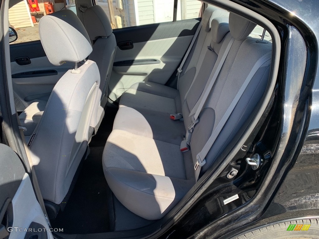 2010 Accent GLS 4 Door - Ebony Black / Gray photo #9