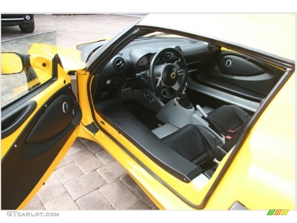 2006 Exige  - Solar Yellow Metallic / Black photo #2