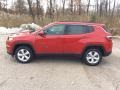 2019 Red-Line Pearl Jeep Compass Latitude 4x4  photo #3