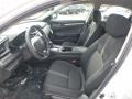 Black 2019 Honda Civic LX Sedan Interior Color
