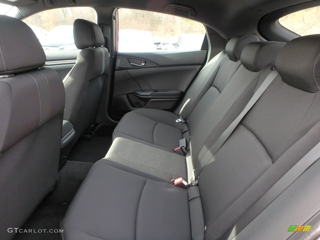 2019 Honda Civic Sport Hatchback Rear Seat Photo #130444063