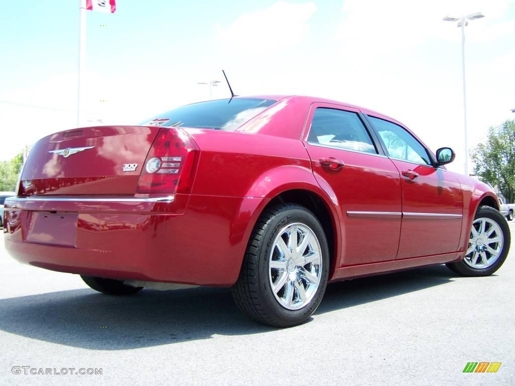 2008 300 Limited - Inferno Red Crystal Pearl / Dark Slate Gray photo #7