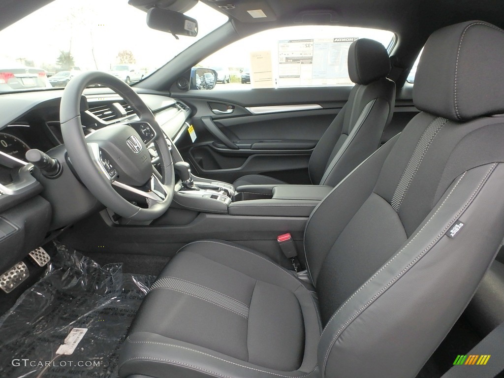 2019 Honda Civic Sport Coupe Front Seat Photo #130444360