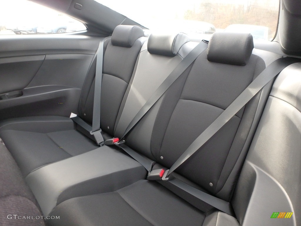2019 Honda Civic Sport Coupe Rear Seat Photo #130444381