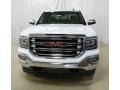Summit White - Sierra 1500 SLT Crew Cab 4WD Photo No. 4