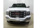 2018 Summit White GMC Sierra 1500 SLT Crew Cab 4WD  photo #4