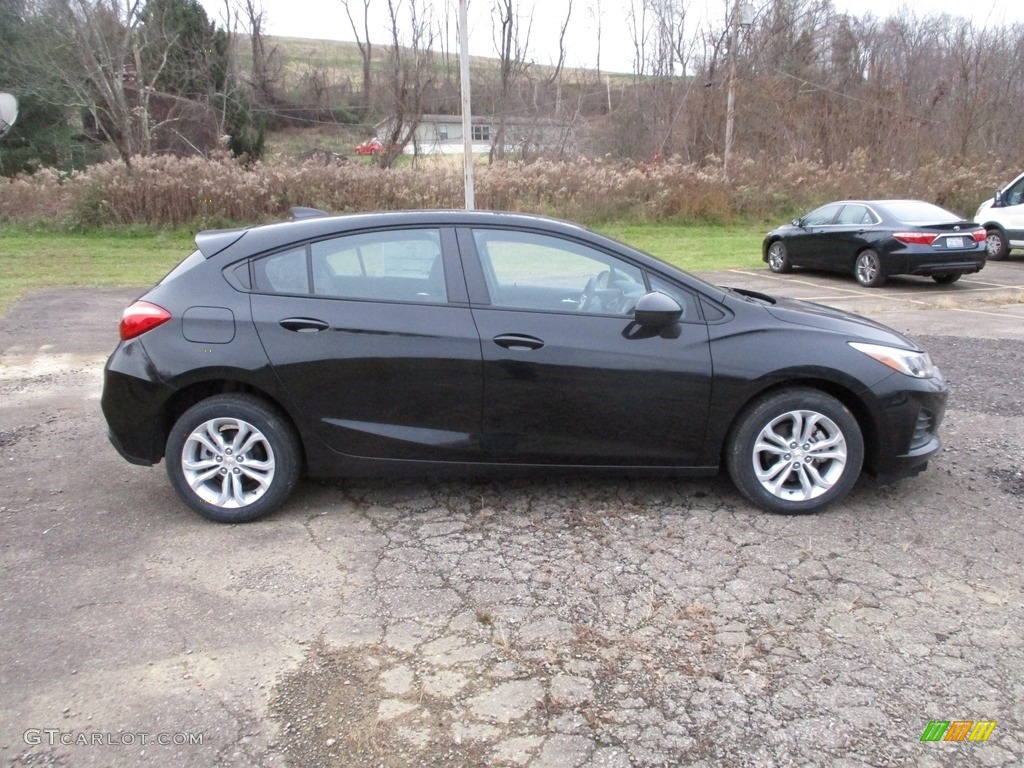 Mosaic Black Metallic 2019 Chevrolet Cruze LS Hatchback Exterior Photo #130446685