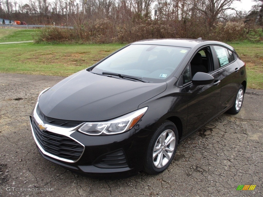 Mosaic Black Metallic 2019 Chevrolet Cruze LS Hatchback Exterior Photo #130446709