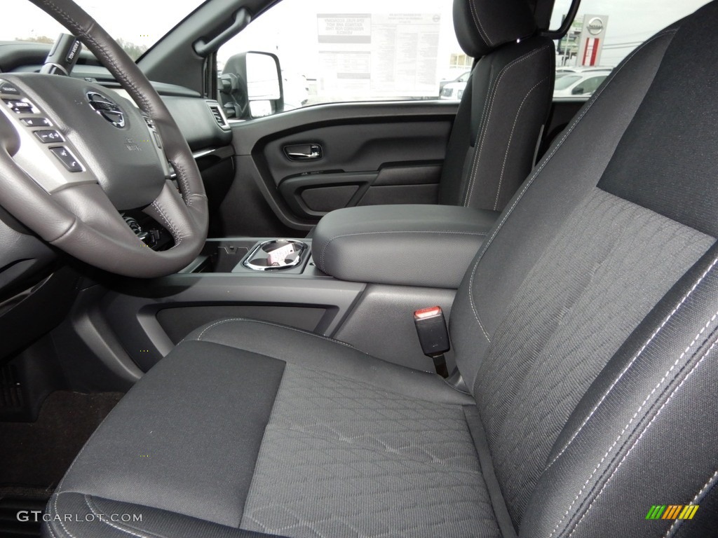 2019 Nissan TITAN XD Midnight Edition Crew Cab 4x4 Front Seat Photo #130448030