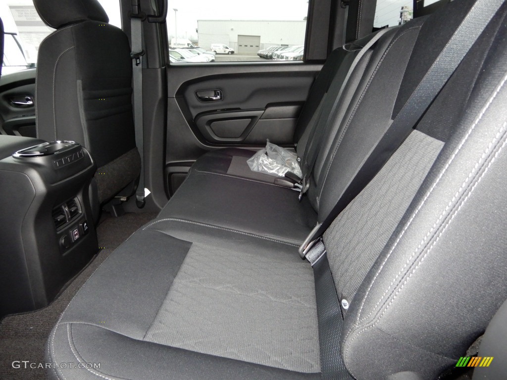 Black Interior 2019 Nissan TITAN XD Midnight Edition Crew Cab 4x4 Photo #130448063