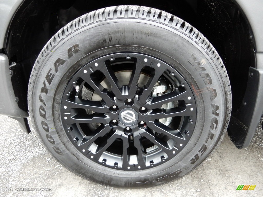 2019 Nissan Titan Midnight Edition Crew Cab 4x4 Wheel Photo #130448513