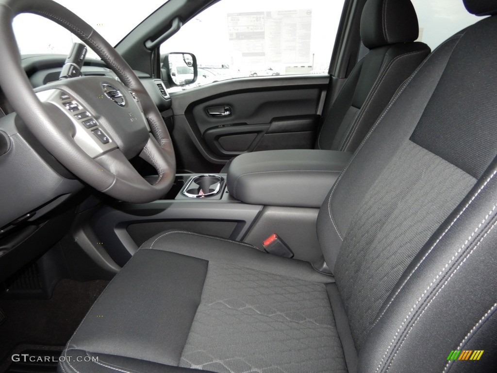 2019 Nissan Titan Midnight Edition Crew Cab 4x4 Front Seat Photos