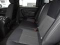 2019 Nissan Titan Black Interior Rear Seat Photo