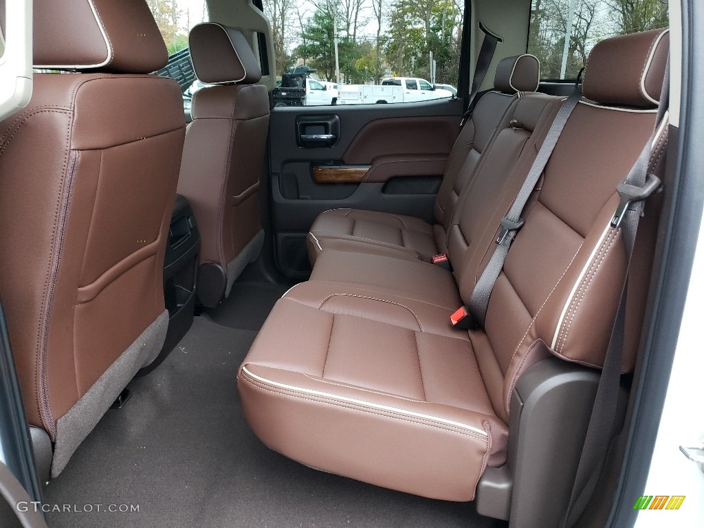 2019 Chevrolet Silverado 3500HD High Country Crew Cab 4x4 Rear Seat Photo #130449177