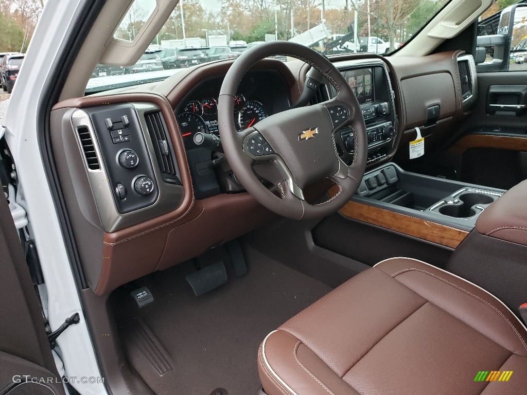 2019 Chevrolet Silverado 3500HD High Country Crew Cab 4x4 Front Seat Photo #130449209
