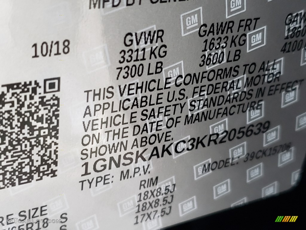 2019 Tahoe LS 4WD - Black / Jet Black photo #9