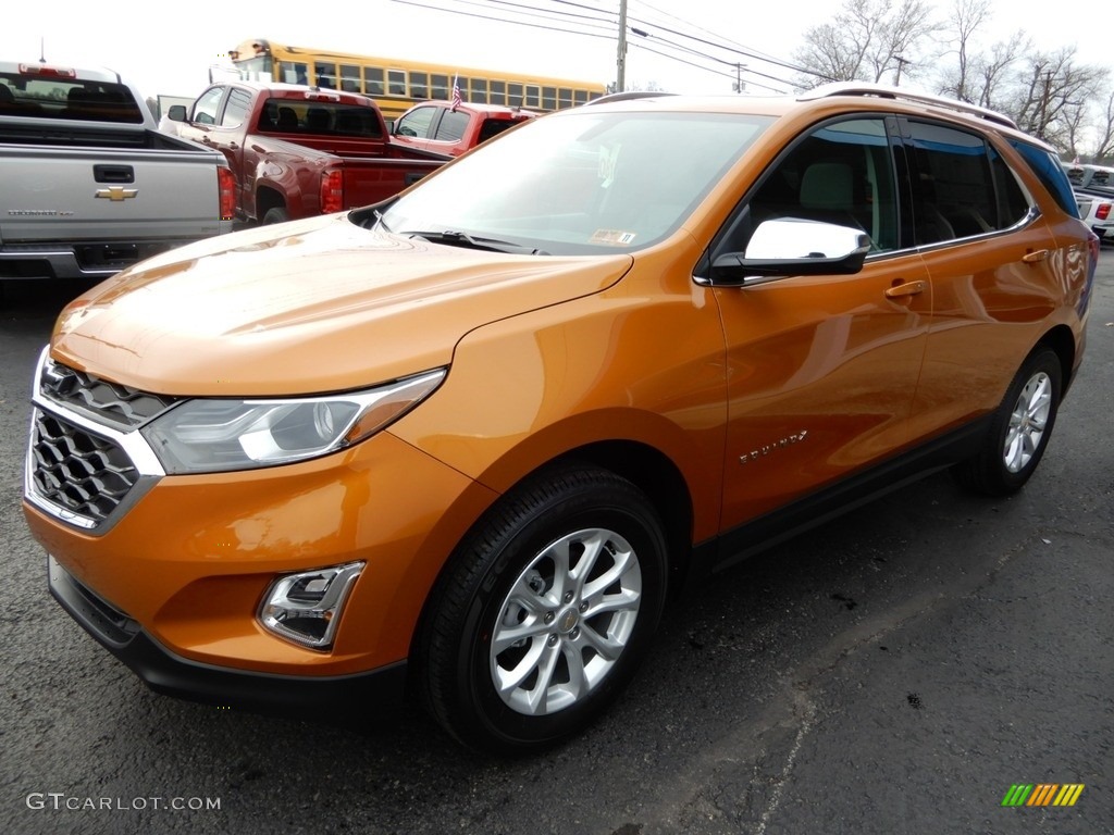 2019 Equinox LT AWD - Orange Burst Metallic / Jet Black photo #8