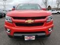 2019 Red Hot Chevrolet Colorado WT Extended Cab 4x4  photo #2