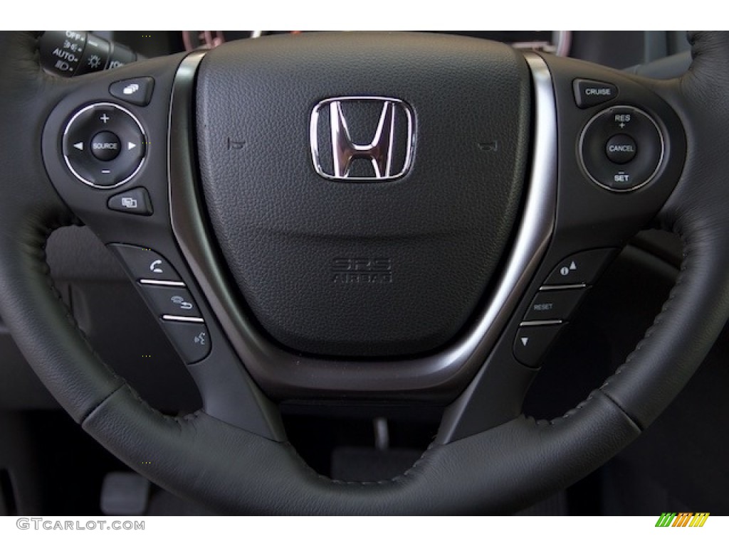 2019 Honda Ridgeline RTL-T Steering Wheel Photos