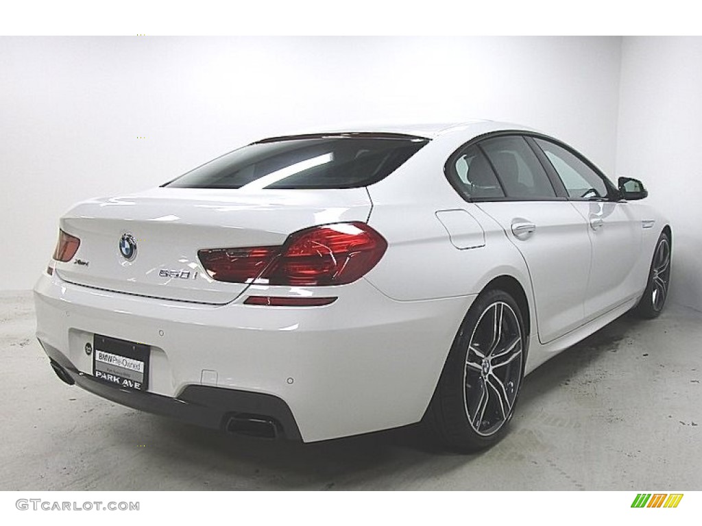 2019 6 Series 650i xDrive Gran Coupe - Alpine White / Black photo #5