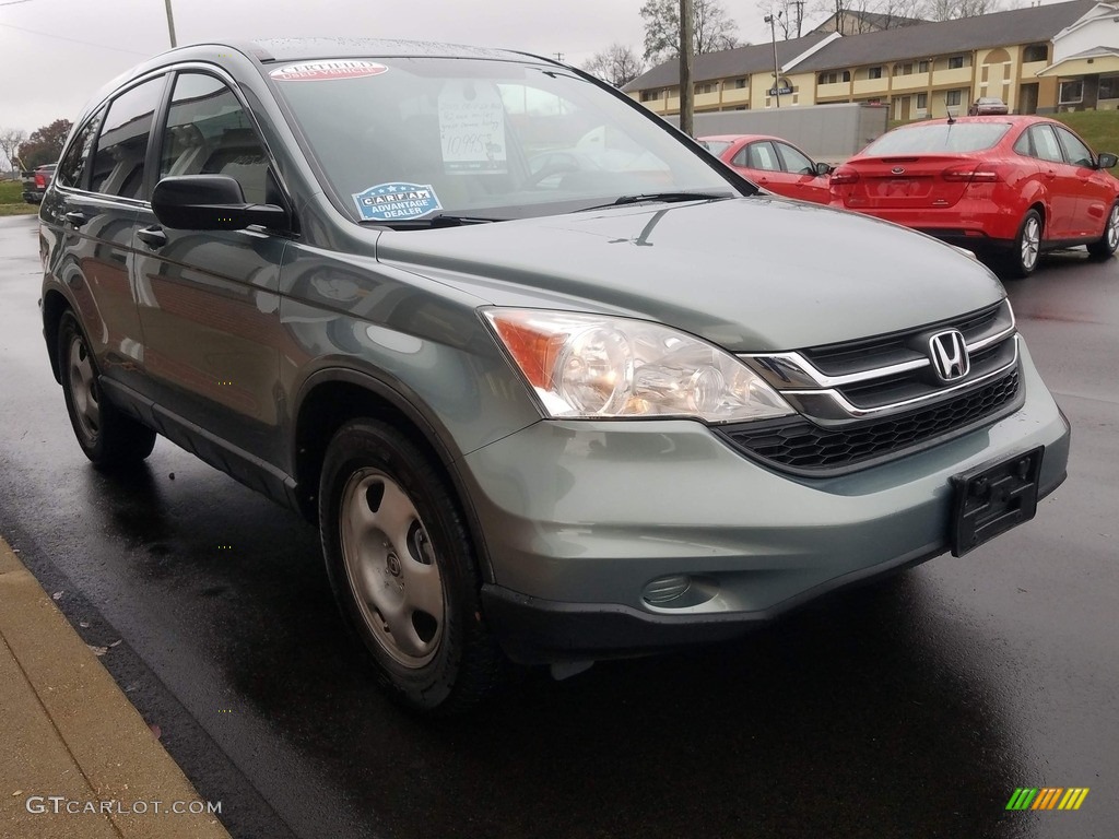 2010 CR-V LX AWD - Opal Sage Metallic / Ivory photo #37