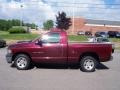 2002 Dark Garnet Red Pearlcoat Dodge Ram 1500 ST Regular Cab  photo #6