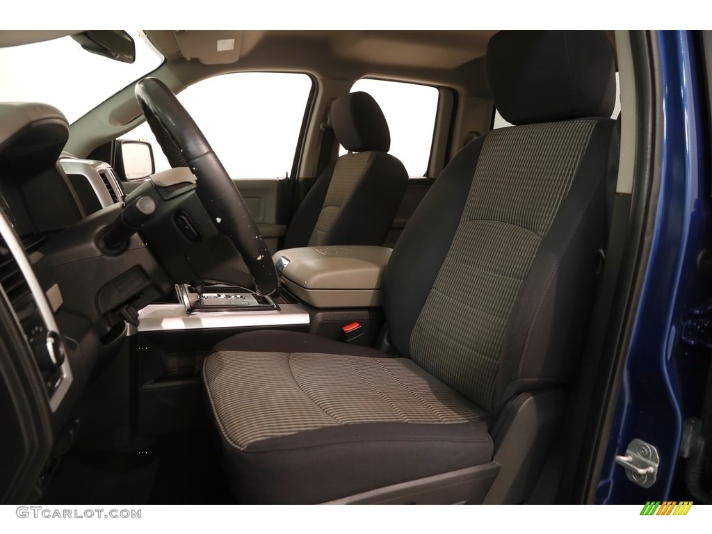 2010 Ram 1500 Big Horn Quad Cab 4x4 - Deep Water Blue Pearl / Dark Slate/Medium Graystone photo #5