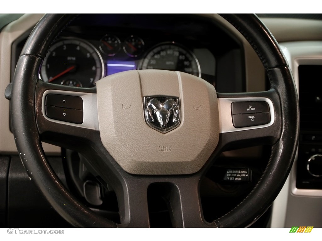 2010 Ram 1500 Big Horn Quad Cab 4x4 - Deep Water Blue Pearl / Dark Slate/Medium Graystone photo #6