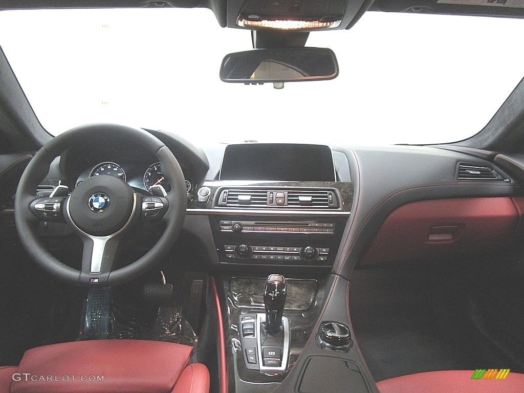 2019 6 Series 650i xDrive Gran Coupe - Glacier Silver Metallic / Vermilion Red photo #23