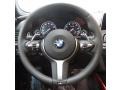 2019 BMW 6 Series Vermilion Red Interior Steering Wheel Photo