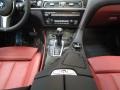 2019 BMW 6 Series Vermilion Red Interior Controls Photo