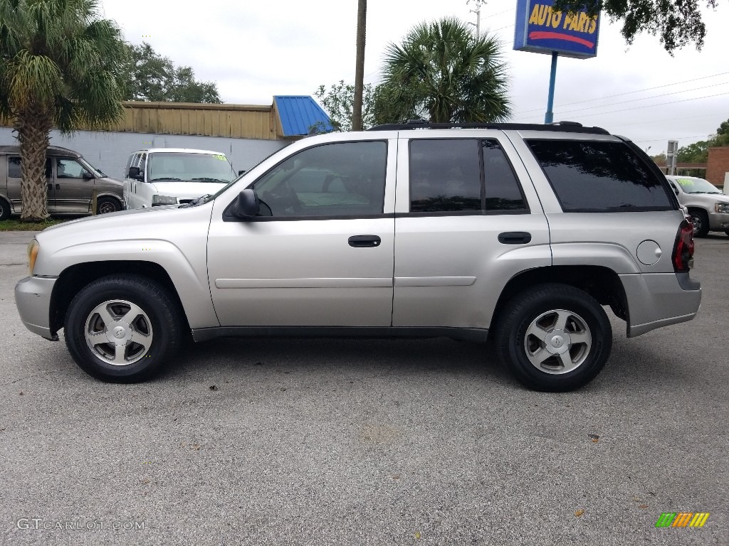 2006 TrailBlazer LS - Graystone Metallic / Light Gray photo #6