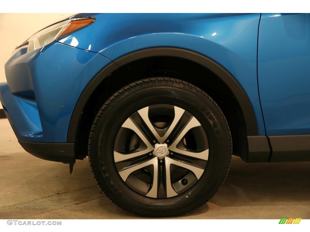 2016 RAV4 LE AWD - Electric Storm Blue / Black photo #22