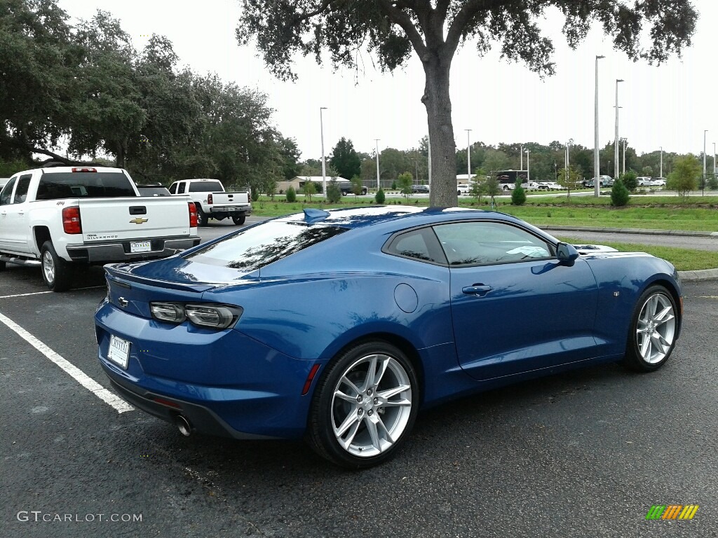 2019 Camaro LT Coupe - Riverside Blue Metallic / Jet Black photo #5