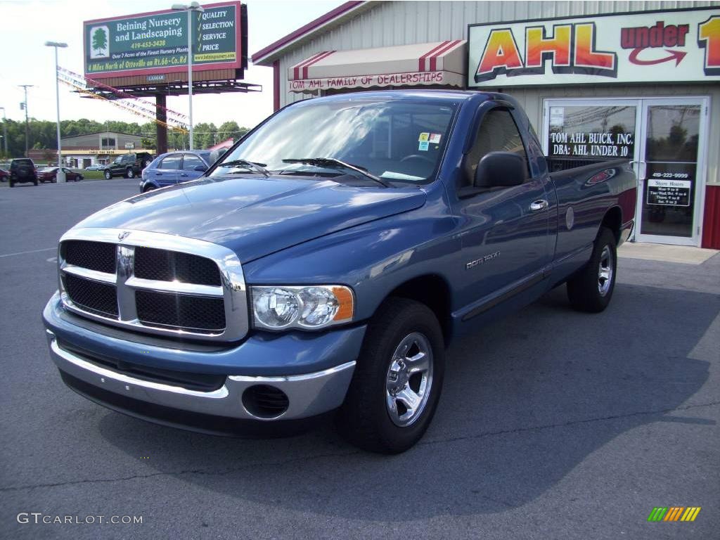 2004 Atlantic Blue Pearl Dodge Ram 1500 St Regular Cab 12999626 Gtcarlot Com Car Color Galleries