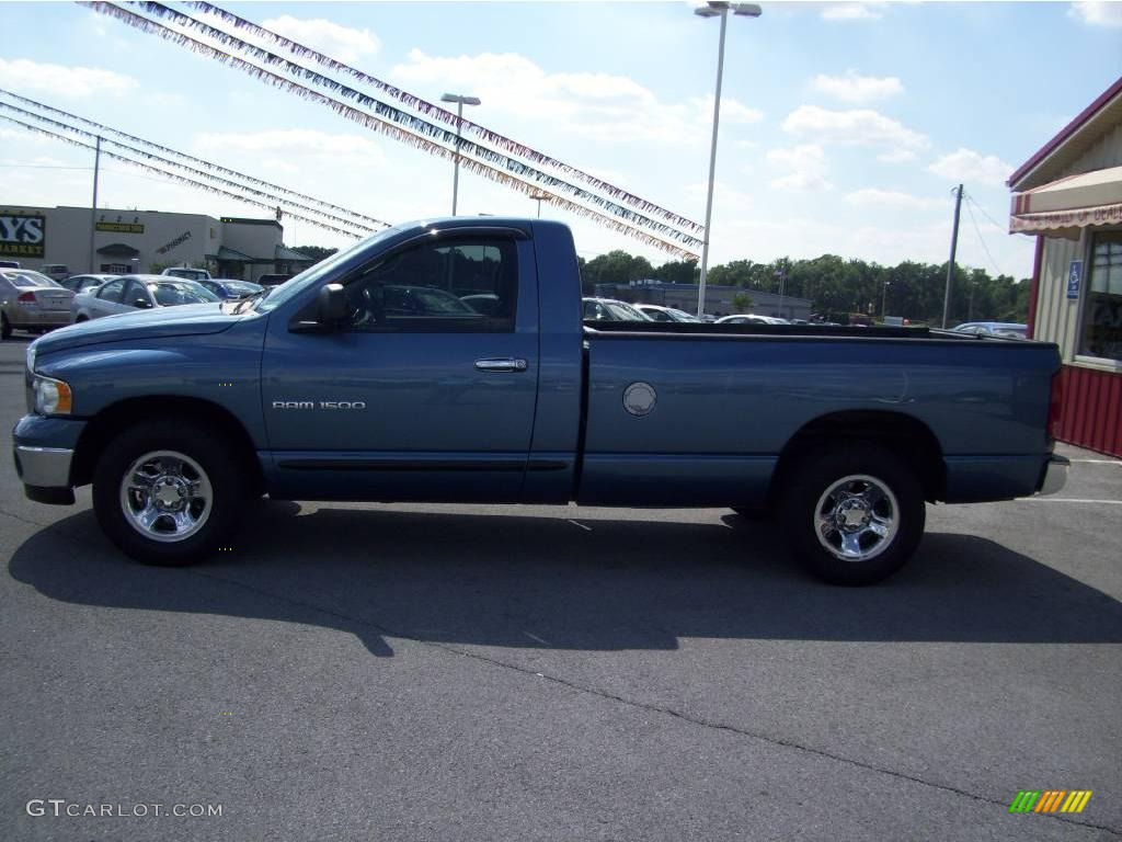 2004 Ram 1500 ST Regular Cab - Atlantic Blue Pearl / Dark Slate Gray photo #2