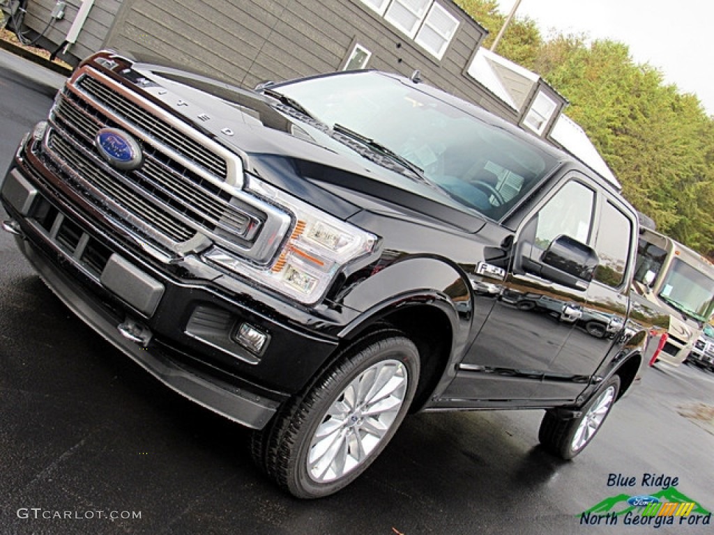 2018 F150 Limited SuperCrew 4x4 - Shadow Black / Limited Navy Pier photo #36