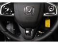 Black 2019 Honda Civic LX Sedan Steering Wheel