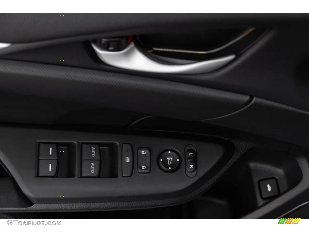 2019 Honda Civic LX Sedan Black Door Panel Photo #130460783