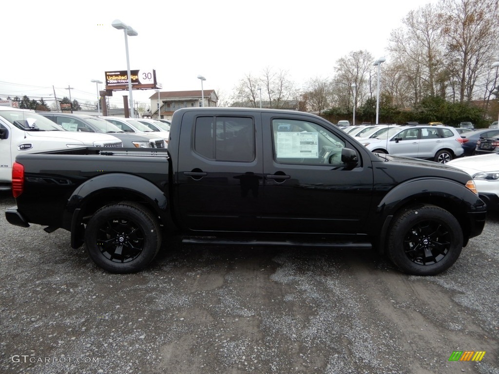 Midnight Black 2019 Nissan Frontier Midnight Edition Crew Cab 4x4 Exterior Photo #130460810