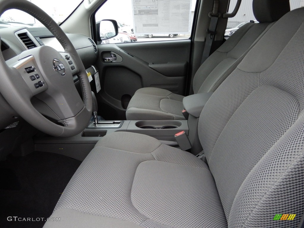 2019 Nissan Frontier Midnight Edition Crew Cab 4x4 Front Seat Photo #130460960
