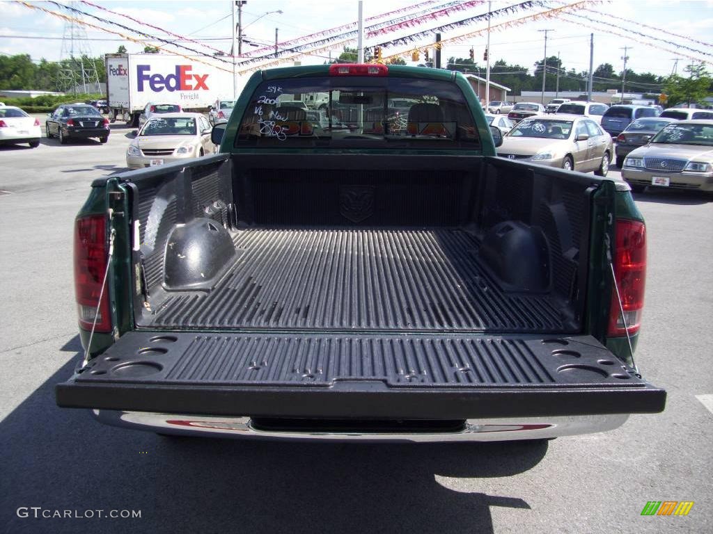 2004 Ram 1500 ST Regular Cab - Timberline Green Pearl Coat / Dark Slate Gray photo #5